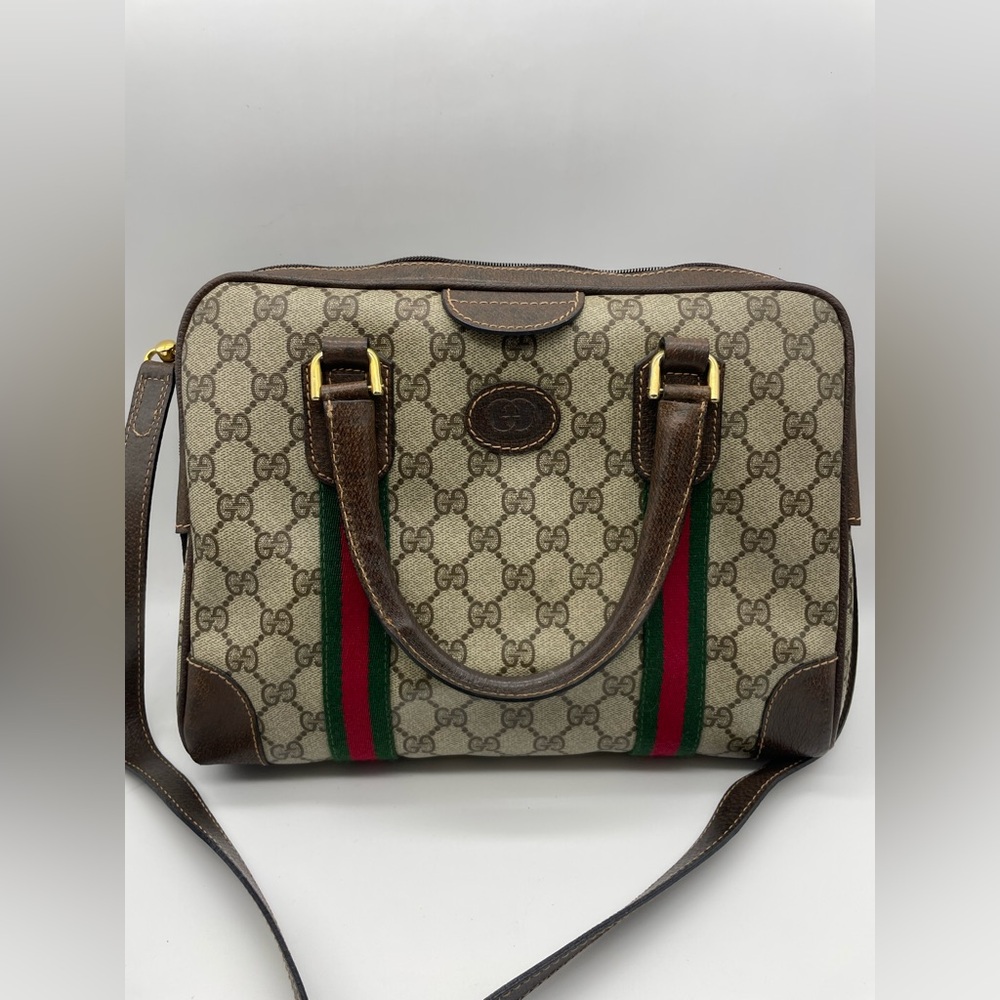 Gucci PVC Sherry Line Bag - Picture 1 of 11